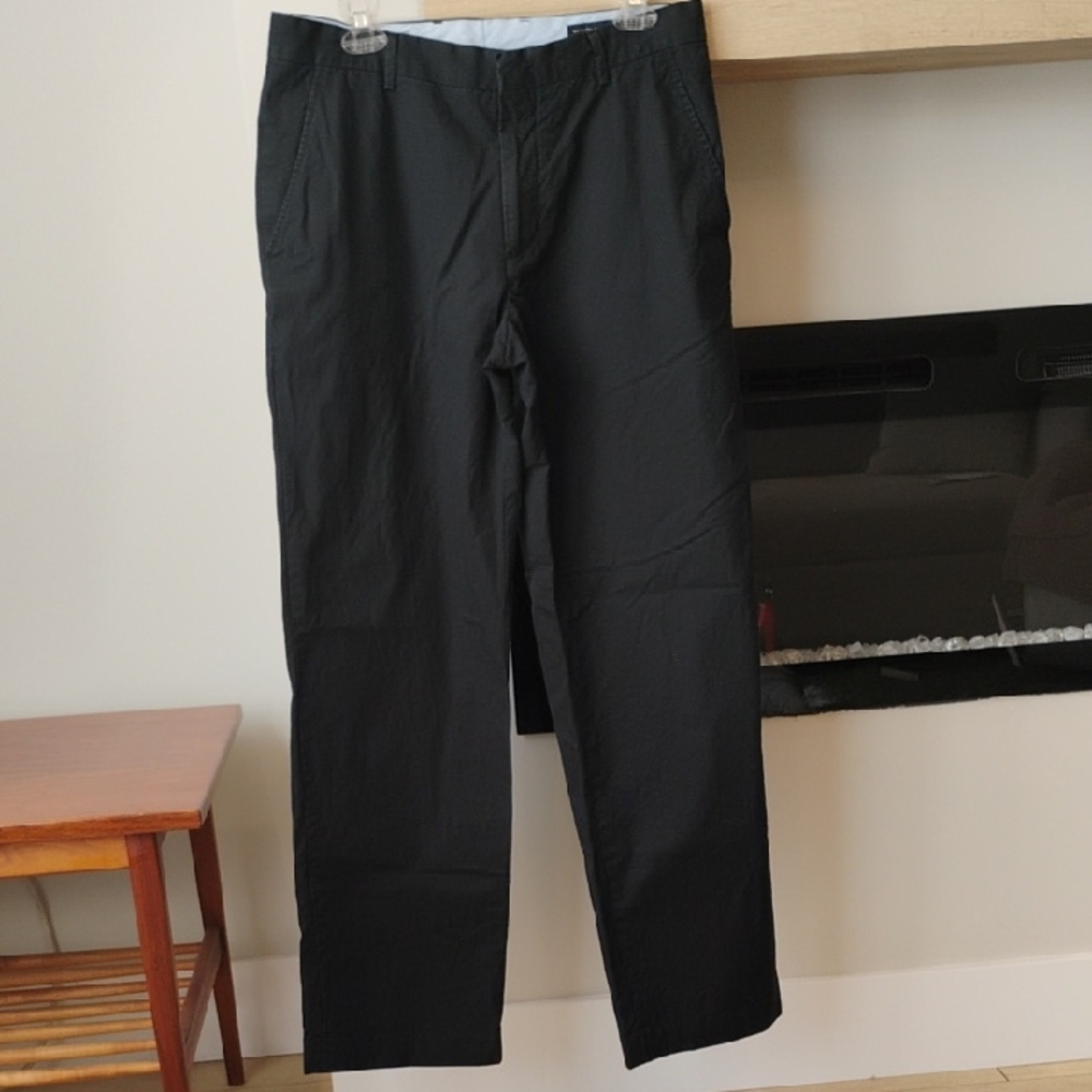 Banana Republic Men's 100% Cotton Black Chinos Size 33/34